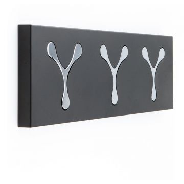 Cuier de perete Tomasucci New Bin, negru