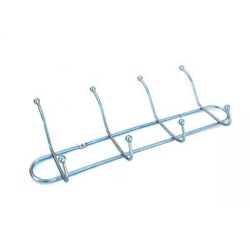 Cuier din metal cu 4 agatatori - Maxdeco