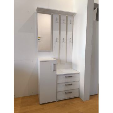 CUIER MAX 2  DE HOL ALB 40 X 89 X 190 CM