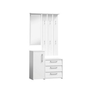 CUIER MAX 2  DE HOL ALB 40 X 89 X 190 CM