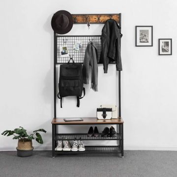 Cuier Haine Vintage Maro Rustic, 92 Cm