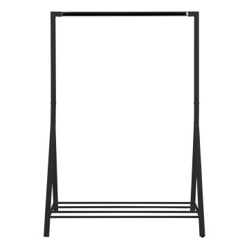 Suport de haine din metal negru Brent - Actona