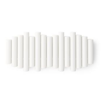 Cuier de perete alb din lemn de pin Picket – Umbra