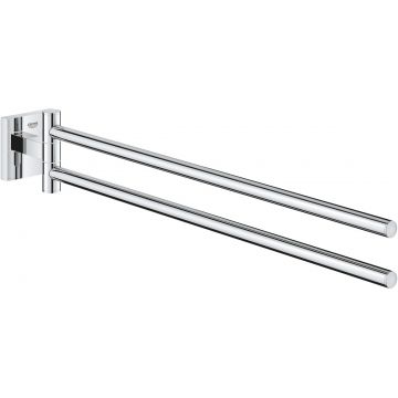 Bara dubla port-prosop Grohe Start Cube 44cm  crom