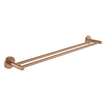 Bara portprosop dubla Grohe Essentials 60cm  brushed warm sunset