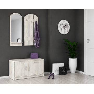 Cuier Olga Ro 100x36x150 cm K001 Stejar