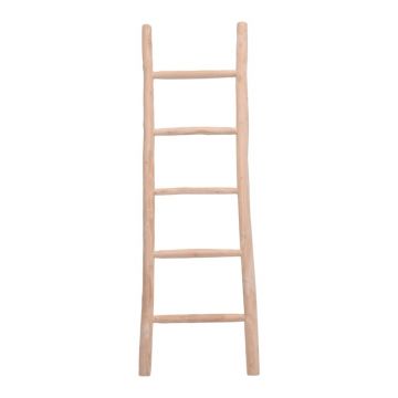 Cuier prosoape tip scara Ladder Boho Pako World Natural 50x6x160 cm Cuier prosoape tip scara Ladder Boho Pako World Natural 50x6x160 cm
