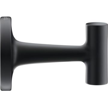 Cuier simplu Duravit Starck T  negru mat