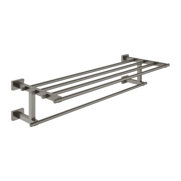 Etajera portprosop Grohe EssentialS Cube 60cm  brushed hard graphite