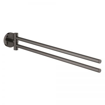 Suport dublu prosop Grohe Essentials 44cm  hard graphite