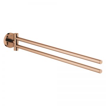 Suport dublu prosop Grohe Essentials 44cm  warm sunset