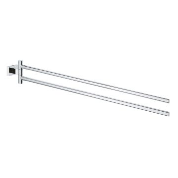Suport prosop dublu Grohe Essential Cube  crom