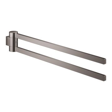 Suport prosop dublu Grohe Selection 40cm  hard graphite