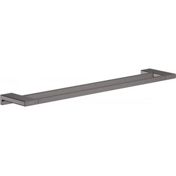 Suport prosop dublu Hansgrohe AddStoris 65  negru periat