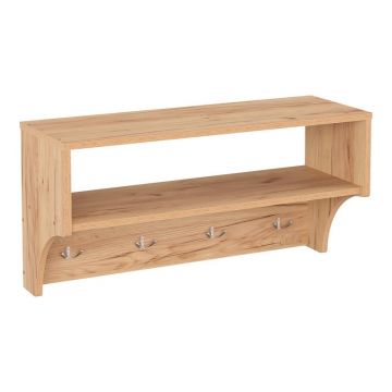 Cuier Crosta Natural 80x28x40 cm