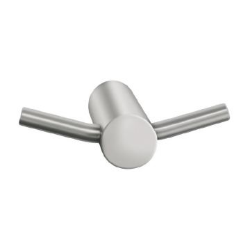 Cuier cu 2 agățători, KWC, Stratos, inox