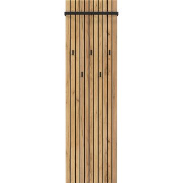 Cuier de perete în culoare naturală cu aspect de lemn de stejar 46 cm Libbiano – Germania