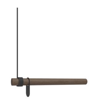 Cuier de perete maro din lemn de stejar 50 cm Swing – LIND DNA