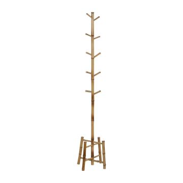 Cuier în culoare naturală din bambus 36x162 cm Manali – Ixia