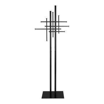Cuier negru din oțel 71x185 cm Rumex – Dutchbone