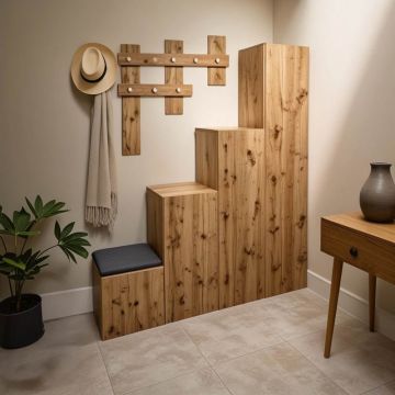 Cuier Nenich Natural 150x37x180 cm