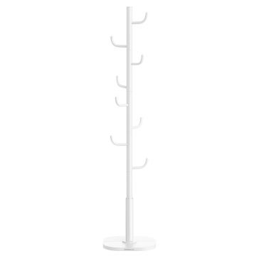 Cuier perete Alb Songmics 40x40x175.3 cm
