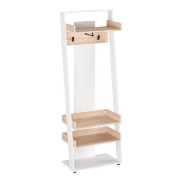 Cuier Sciove Alb 70x40x200 cm