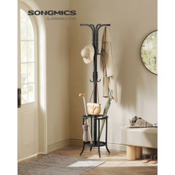 Cuier Songmics Negru 40x40x175 cm