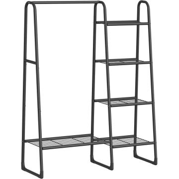 Cuier stander Negru Songmics 101.7x40x153.3 cm