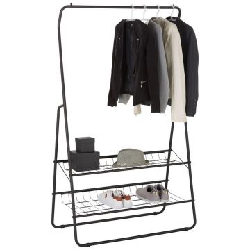 CUIER TIP POM in negru 93/159/47 cm