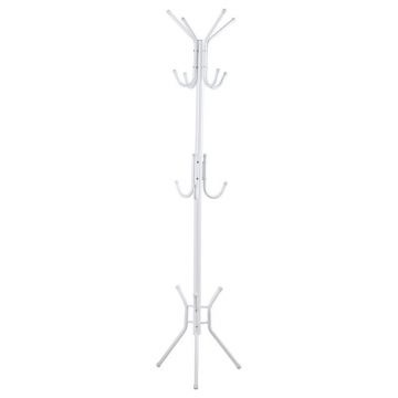 Cuier tip pom Model Piero, Alb, 44x44x181 cm