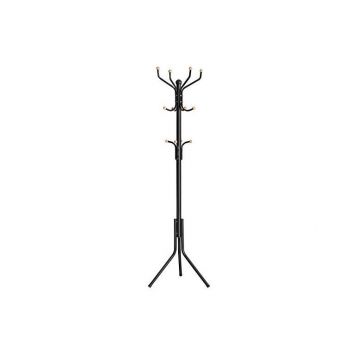 Cuier tip pom Model Wagner, Negru, 44x44x182 cm