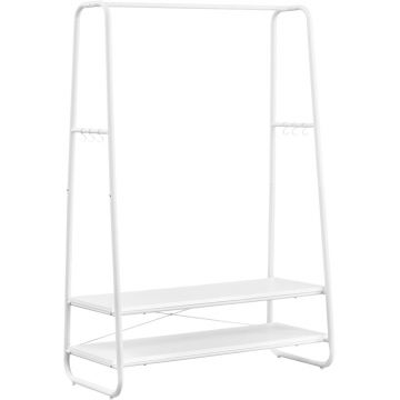 Cuier Vasagle Alb 100x45x160 cm