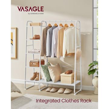 Cuier Vasagle Alb 120x45x160 cm