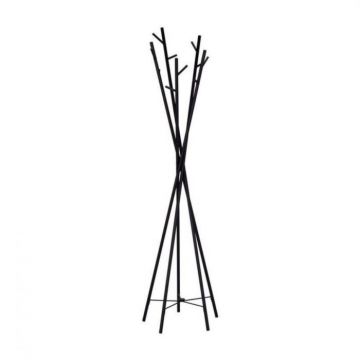 Cuier W35, negru, 50x50x180 cm