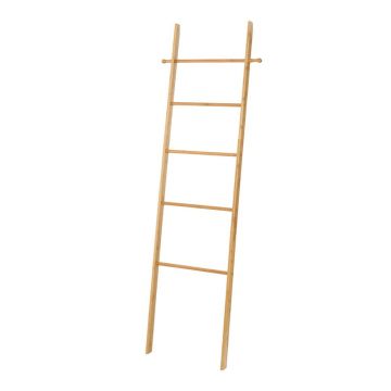 Scară din bambus pentru prosoape Wenko Bamboo