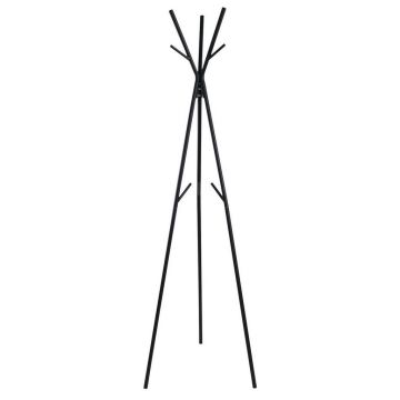 STANDER HAINE in negru 50/171/50 cm