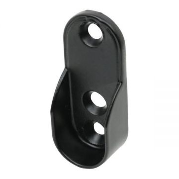 Suport lateral pentru bara umerase ovala, finisaj negru mat