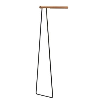 Suport pentru haine negru din oțel 65x150x45 cm – LIND DNA