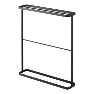 Suport pentru prosoape YAMAZAKI Tower, negru