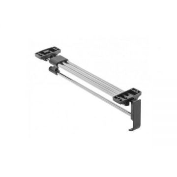 Suport umerase model WSD, L=400 mm, finsaj negru/crom lucios