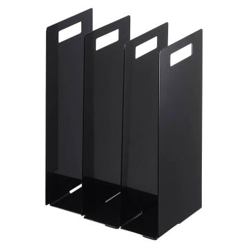 Suporturi pentru prosoape negre 2 buc. din metal Tower – YAMAZAKI