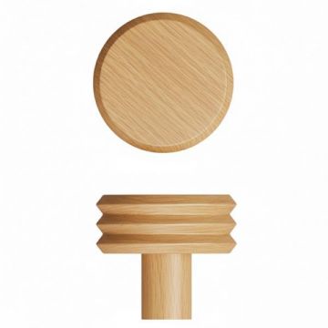 Agatatoare cuier Pulse, finisaj stejar, 90x62 mm