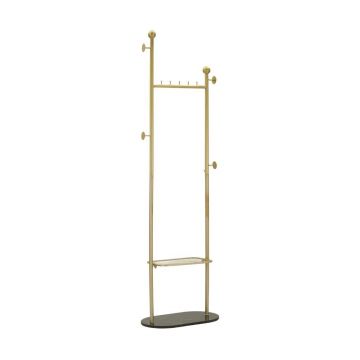 Cuier auriu din metal 48x178 cm Olaf – Mauro Ferretti