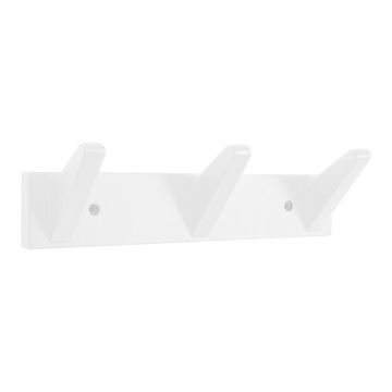 Cuier de perete alb din lemn de mesteacăn 31 cm Daiki – Yes Everyday