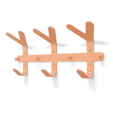 Cuier de perete somon din oțel 66 cm Frondo – Spinder Design