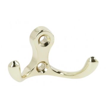 Cuier Model Berlin, 2 Carlige, Finisaj Auriu Lucios