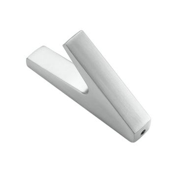 Cuier Model Calif, 1 Carlig, Finisaj Aluminiu