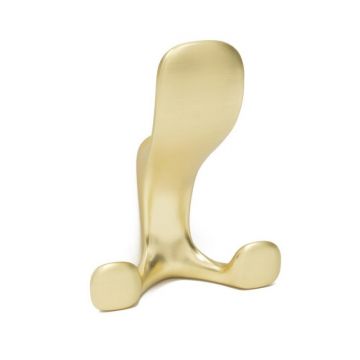 Cuier Model Lugo/Toledo-A0, 3 Carlige, Finisaj Auriu Mat