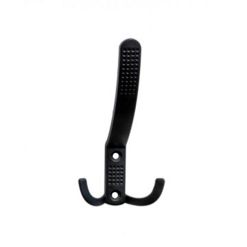 Cuier Model Noktali, 3 Carlige, Finisaj Negru Mat